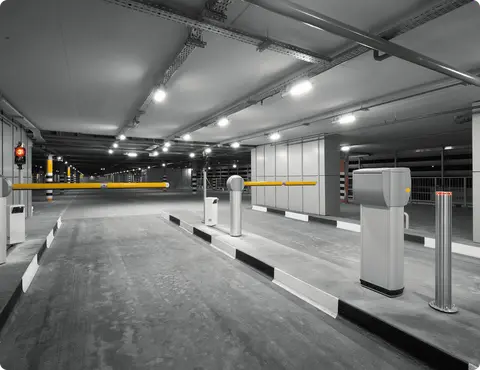 Corporate campus parking solution