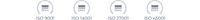 ISO certification logo