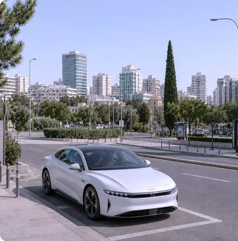Street the in United Arab Emirates where Fleximodo deployed parking enforcement across multiple zones as part of a smart city initiative