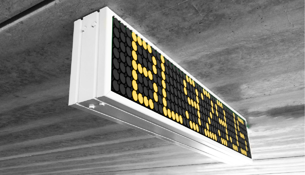 Product Insight: Harness the Power of Flip-Dot Technology for Efficient Parking Guidance