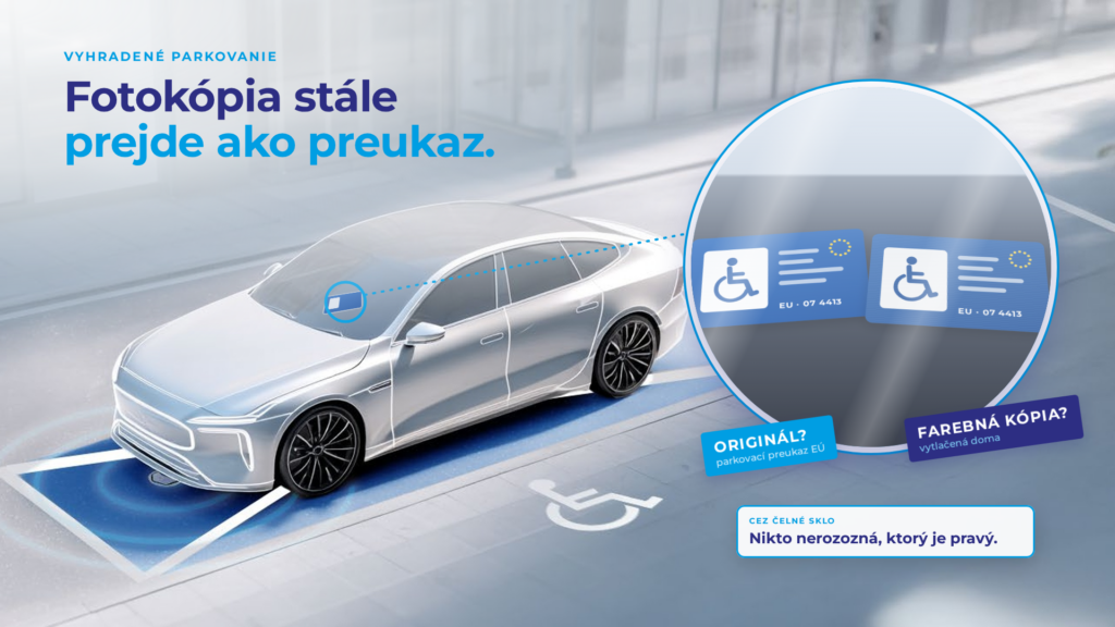 Zneužívanie parkovacích preukazov ŤZP (ZŤP): prečo môže aj fotokópia prejsť ako platný preukaz